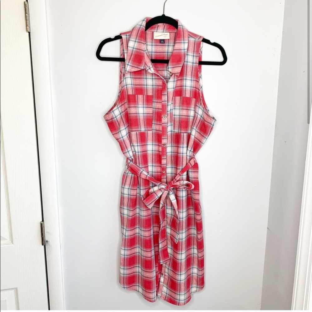 Universal Thread - Plaid Shirt Dress - Large